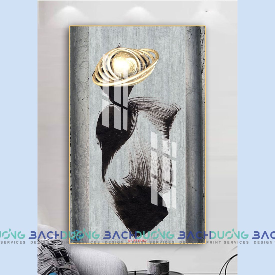  Tranh trang trí trừu tượng FT15362 