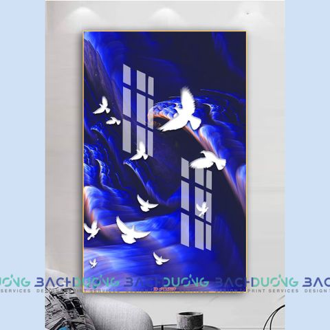  Tranh trang trí trừu tượng FT15397 