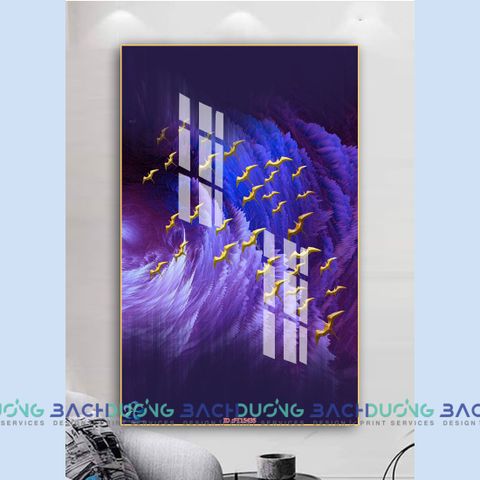  Tranh trang trí trừu tượng FT15435 