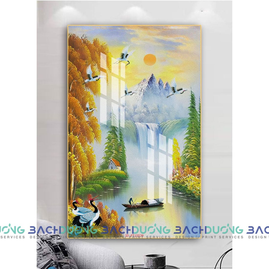  Tranh phong cảnh non nướcFT15539 