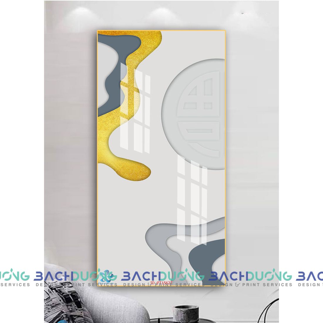  Tranh trang trí trừu tượng FT15627 