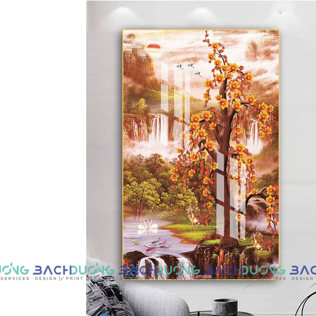  Tranh phong cảnh thiên nhiên FT15638 