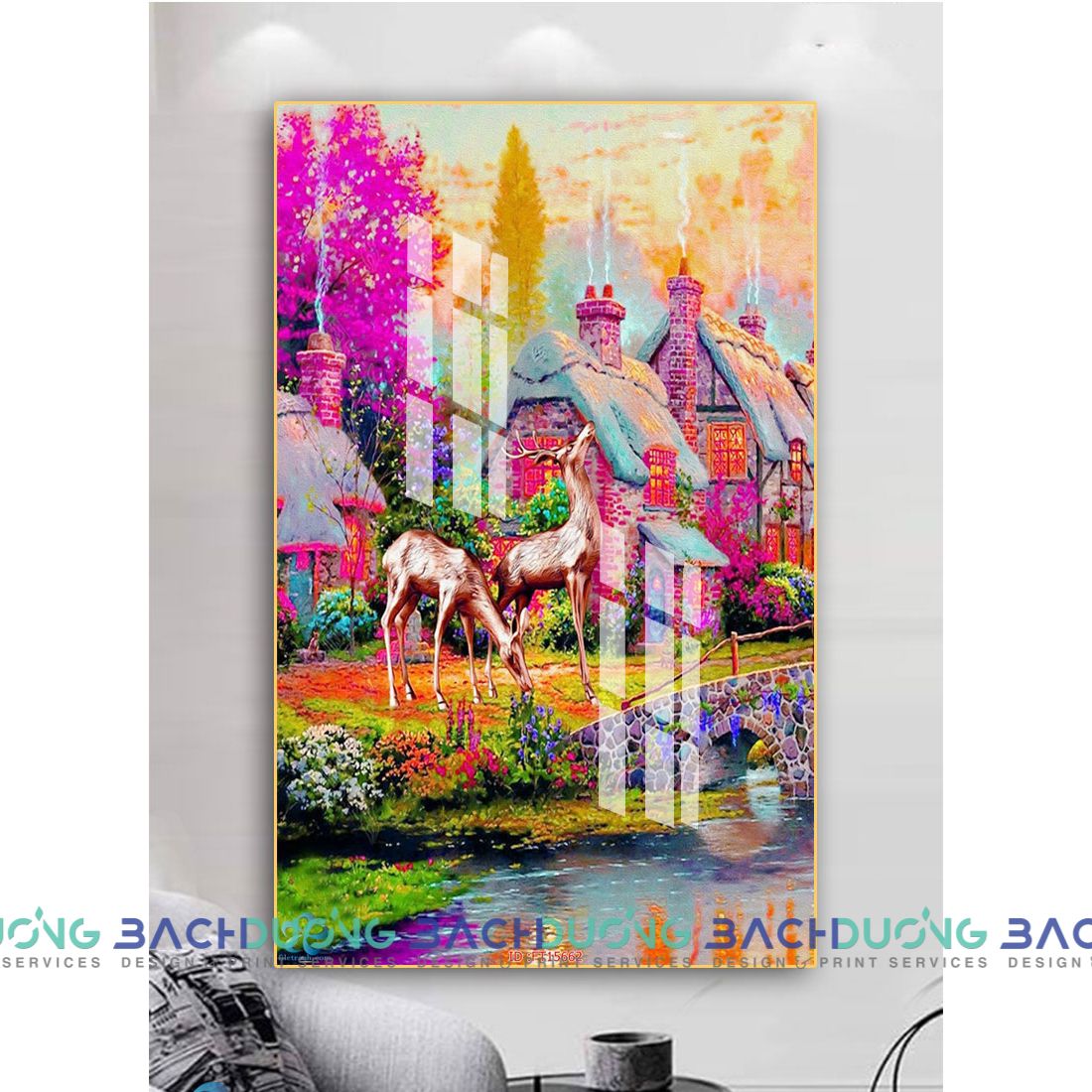  Tranh trang trí hưu ấn tượng FT15662 