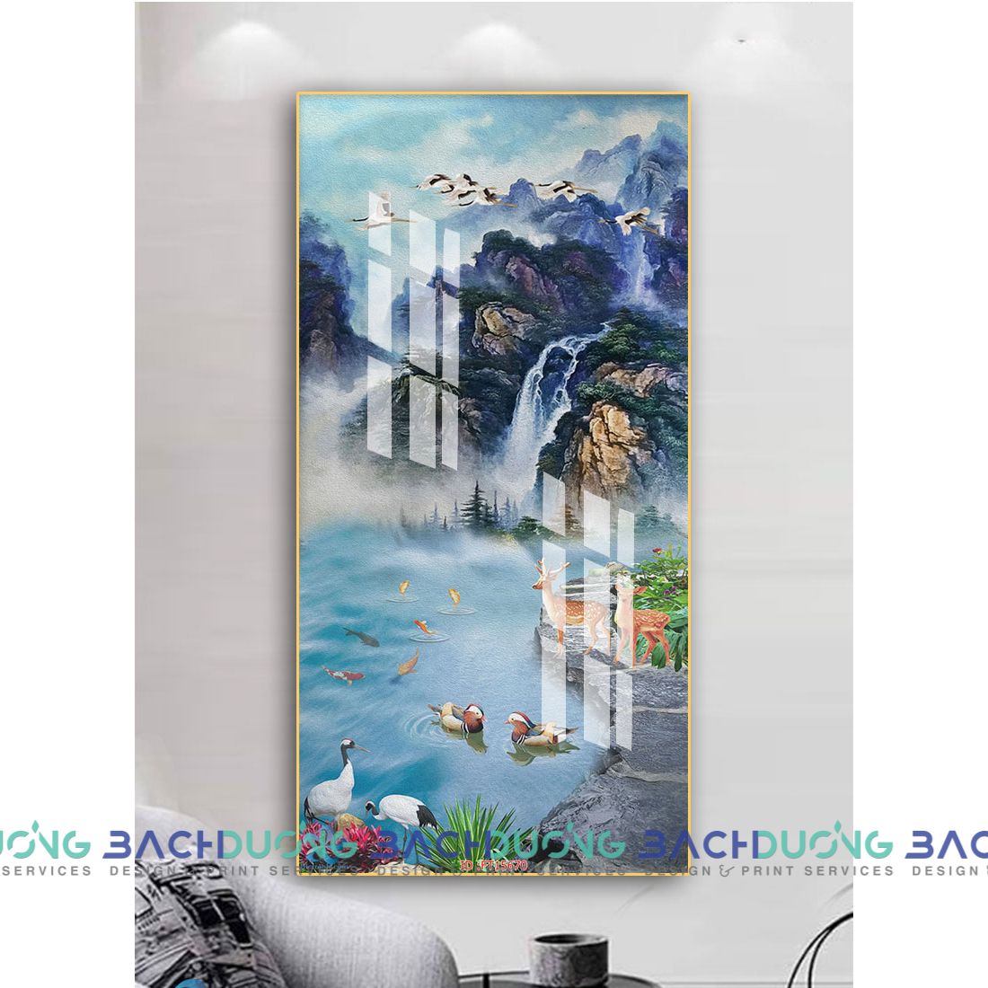  Tranh phong cảnh thiên nhiên thơ mộng FT15670 