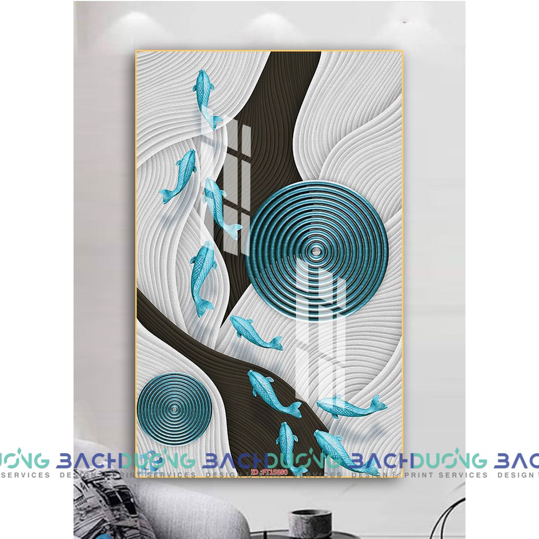  Tranh trang trí hiện đại FT15680 