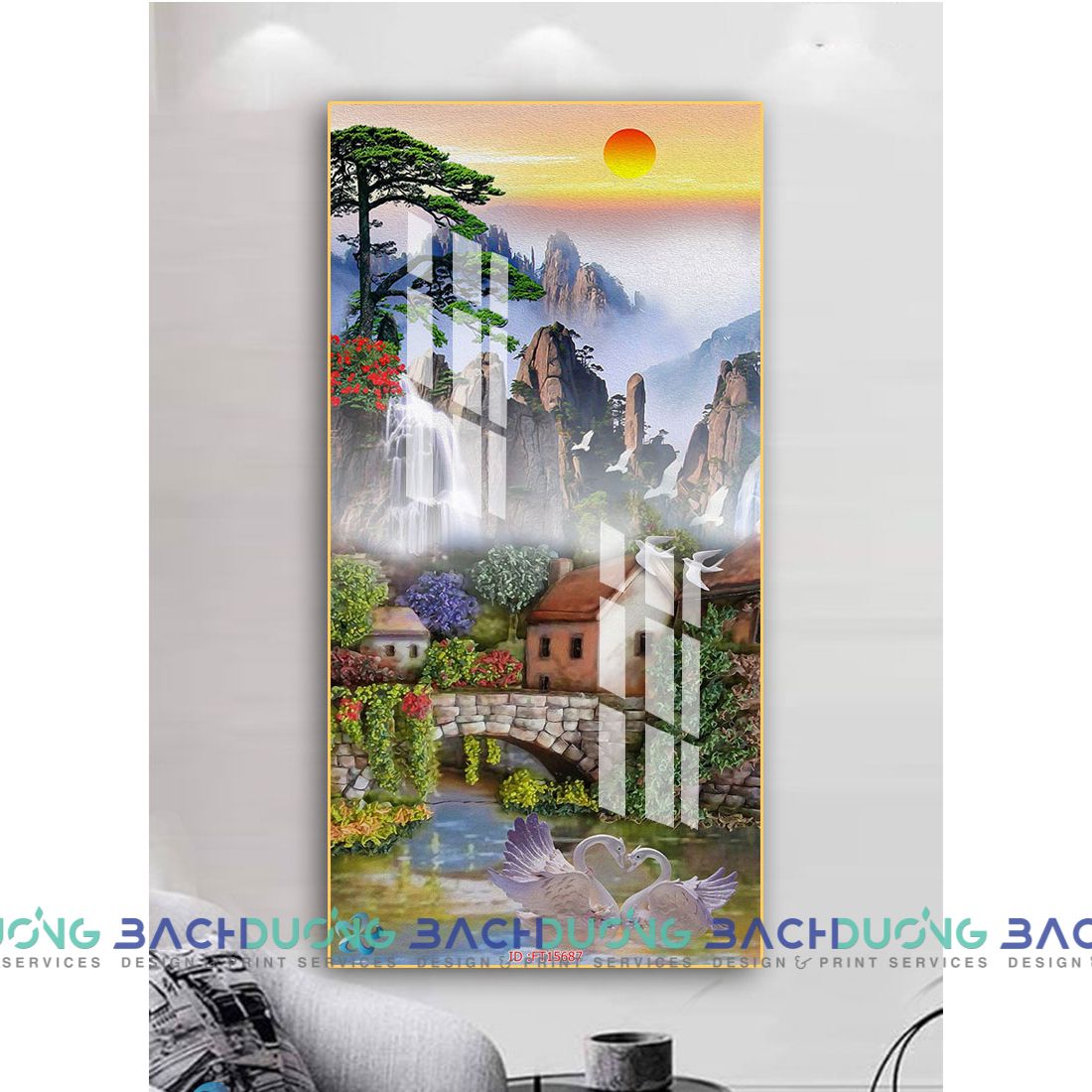  Tranh phong cảnh thiên nhiên FT15687 