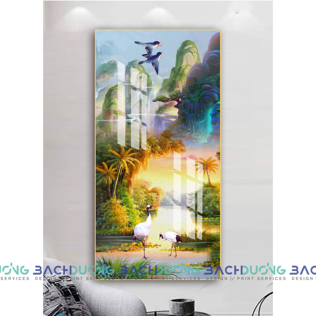  Tranh phong cảnh thiên nhiên FT15741 