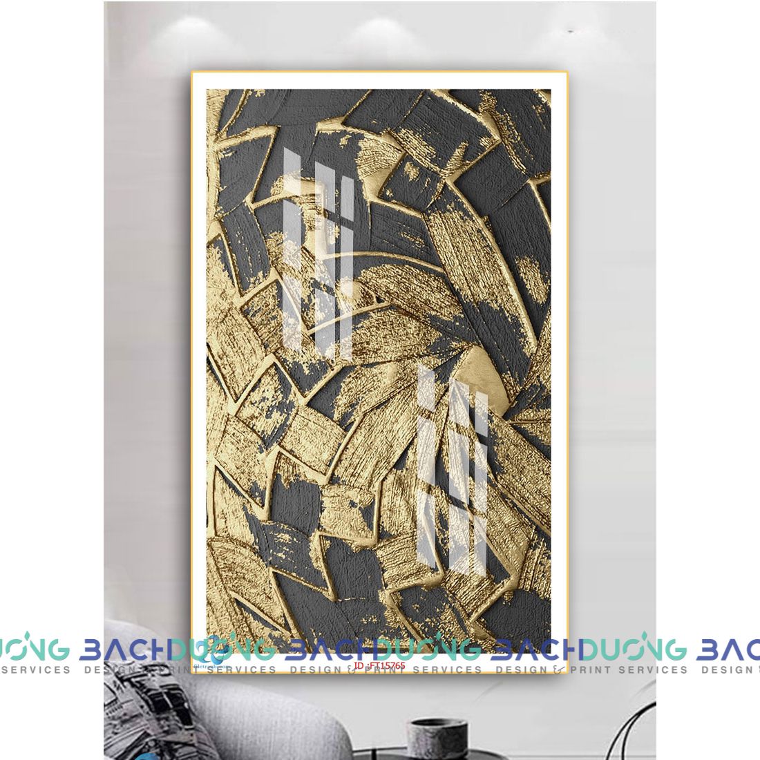  Tranh trang trí trừu tượng FT15765 