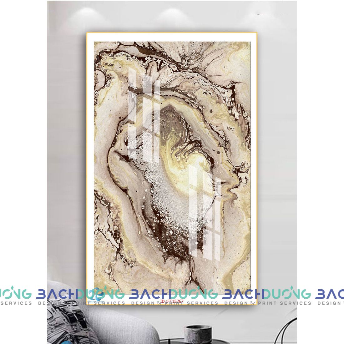  Tranh trang trí trừu tượng FT15767 