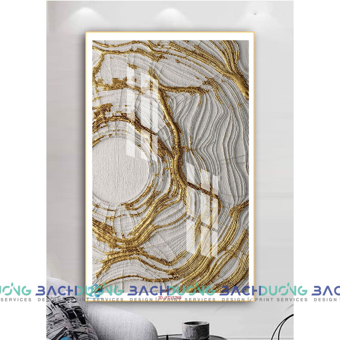 Tranh trang trí trừu tượng FT15769 