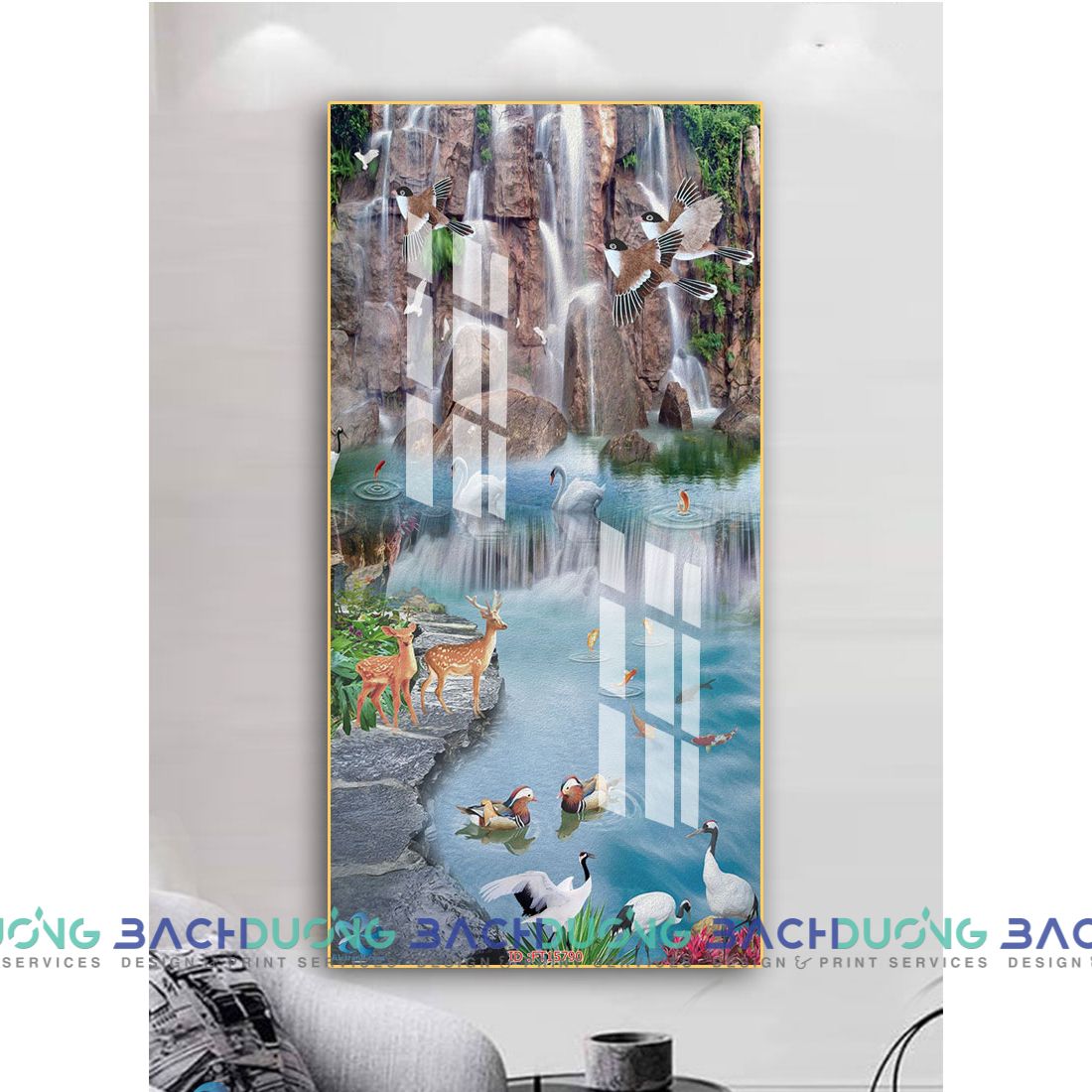  Tranh khung cảnh thiên nhiên FT15790 