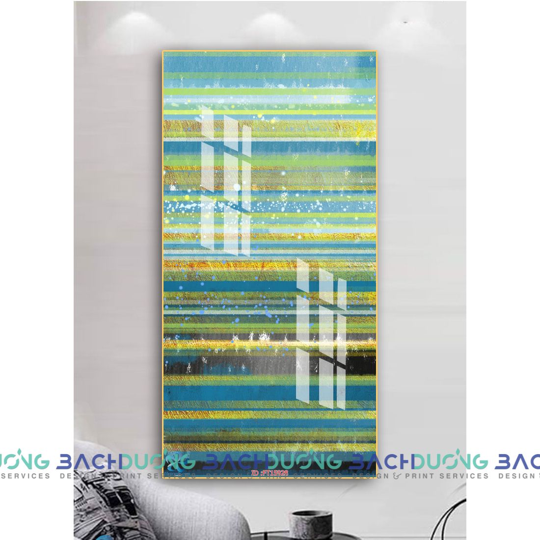  Tranh trang trí trừu tượng FT15929 