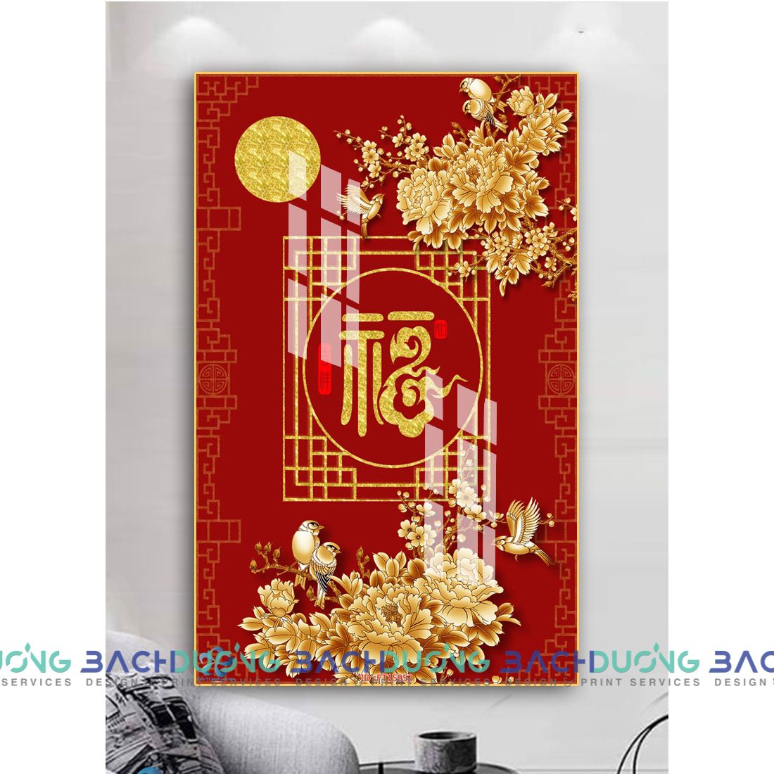  Tranh hoa tài lộc FT15952 