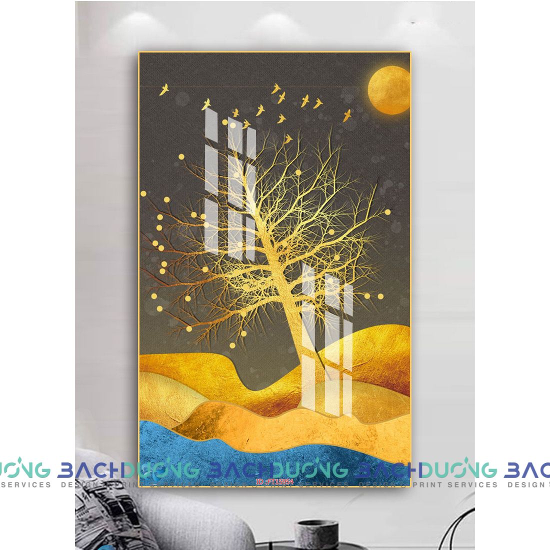  Tranh cây trang trí FT15954 