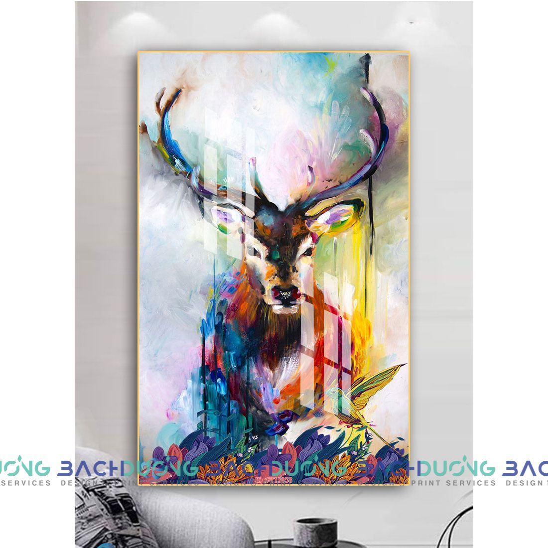  Tranh hưu nghệ thuật FT15958 