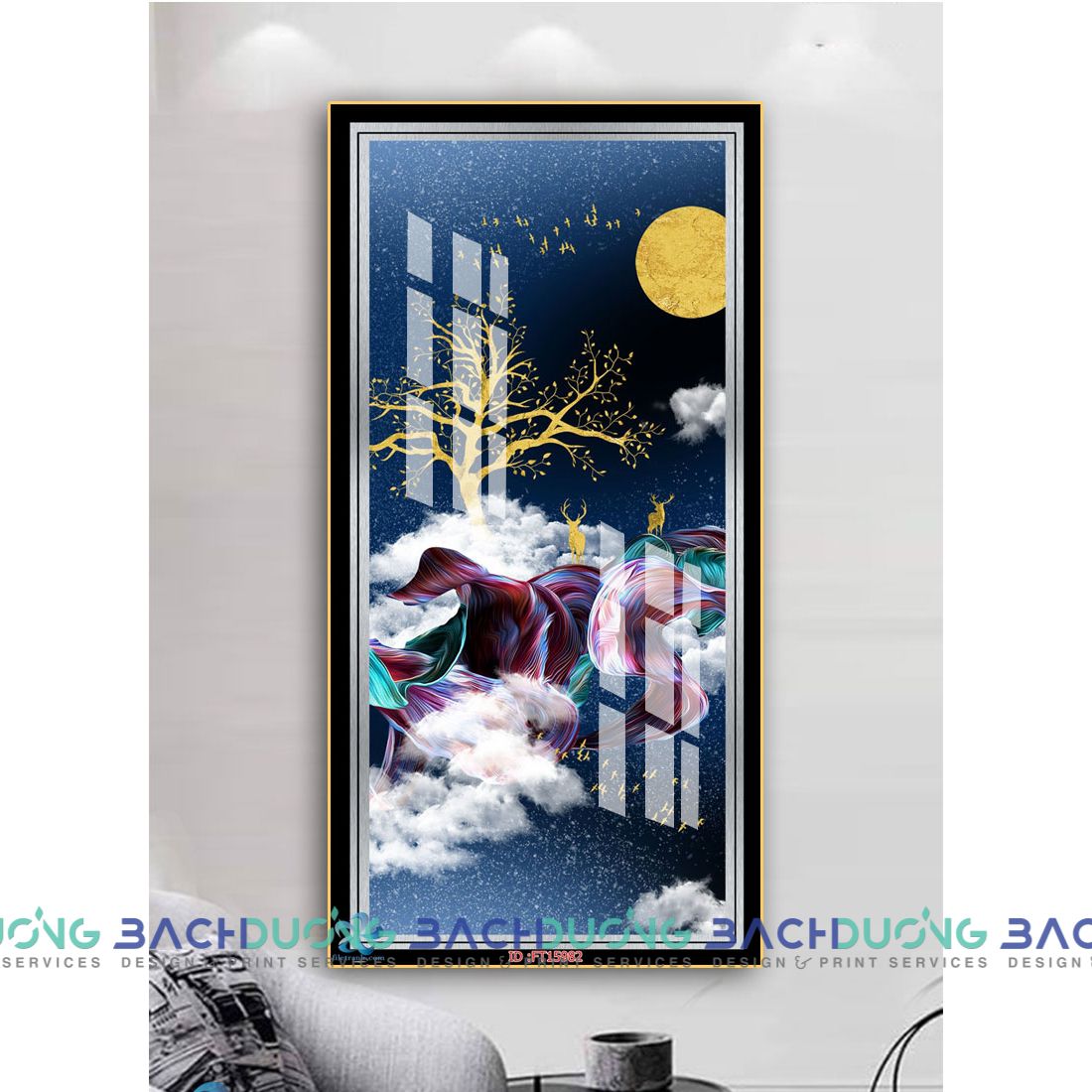  Tranh hưu và cây FT15982 