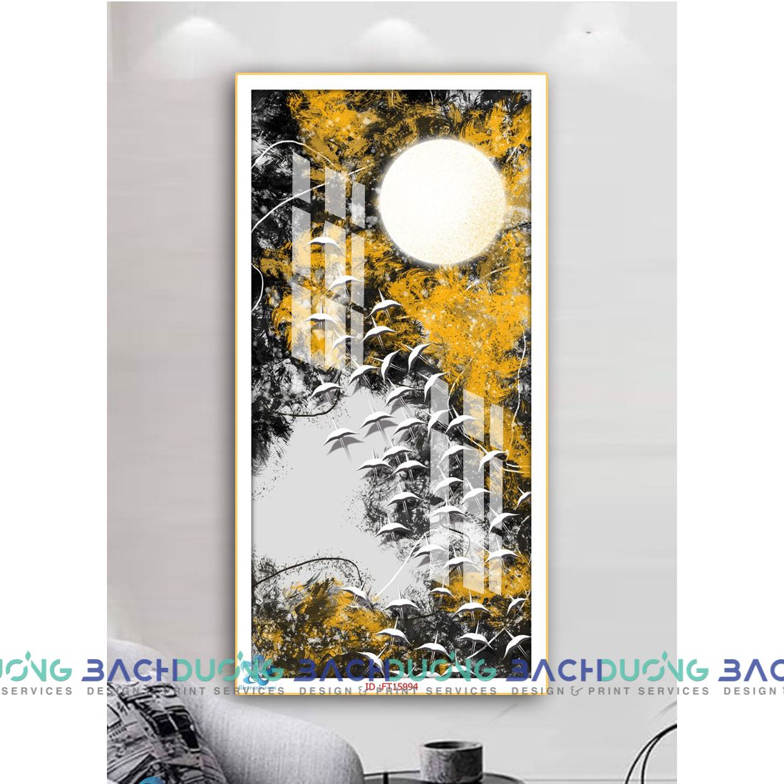  Tranh trang trí trừu tượng FT15994 