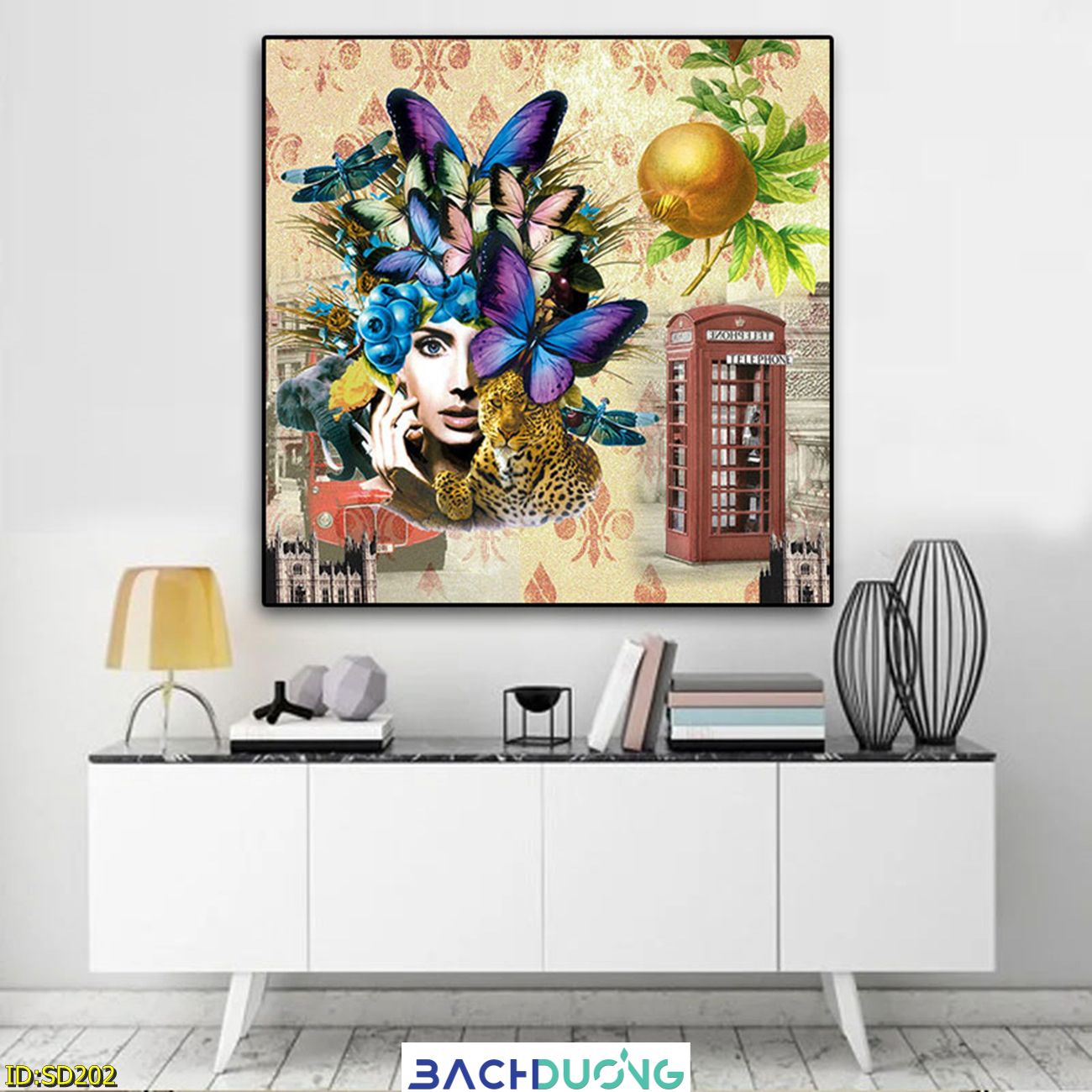  Tranh trang trí Nghệ thuật hiện đại SD202 