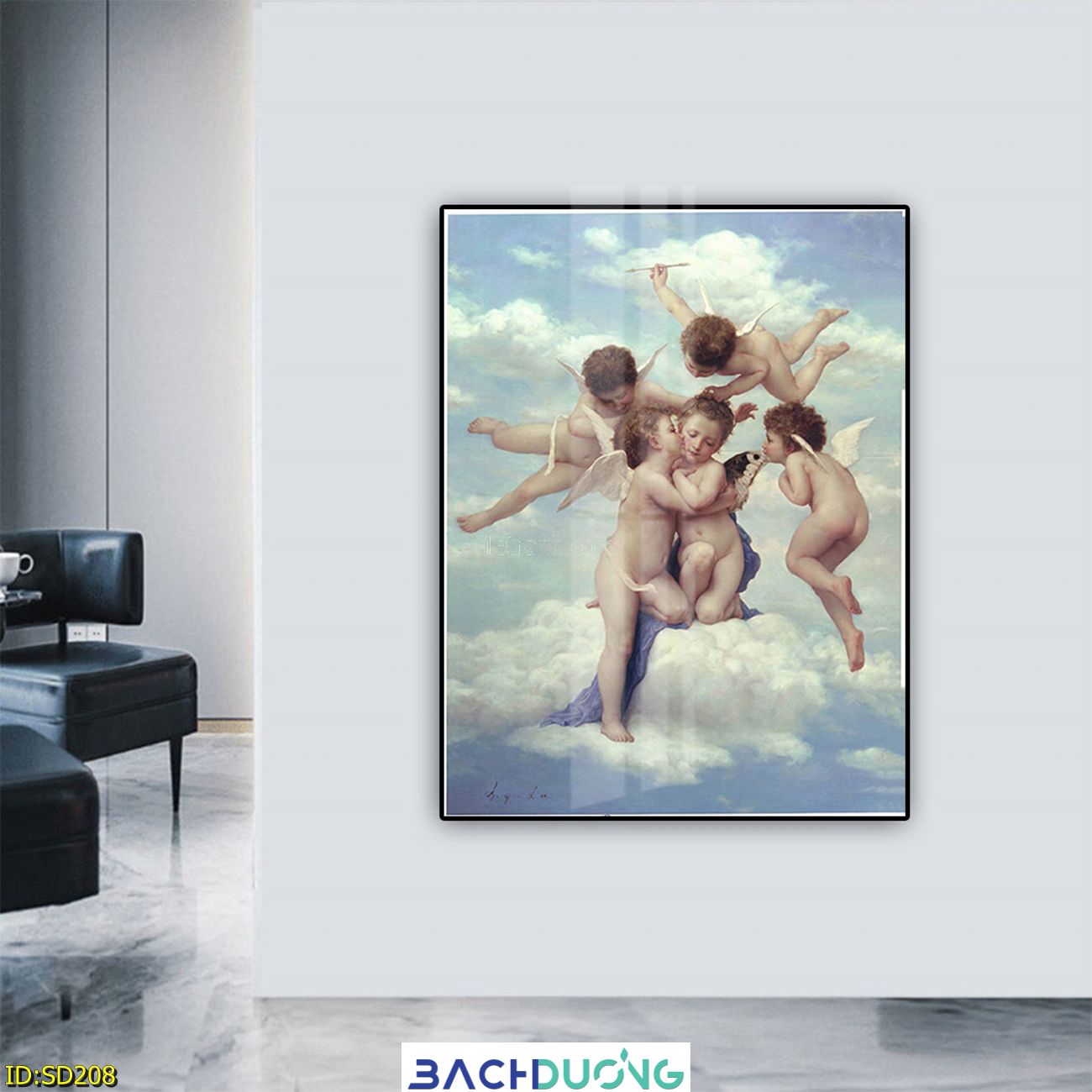  Tranh trang trí Những thiên thần bé nhỏ SD208 