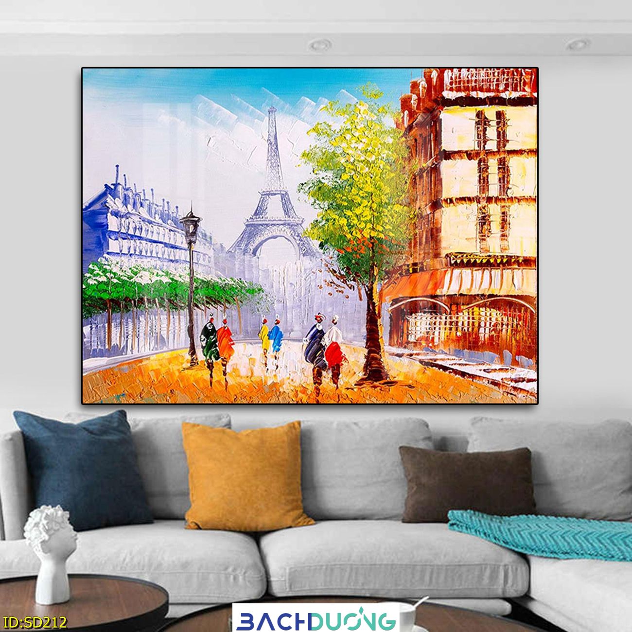  Tranh trang trí Paris SD212 