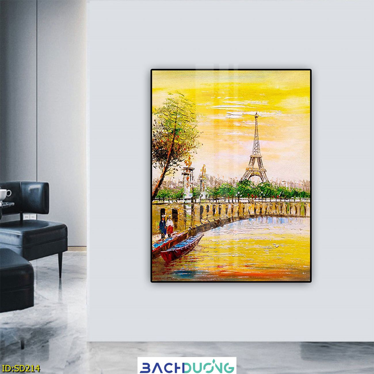  Tranh trang trí Tháp Eiffel SD214 