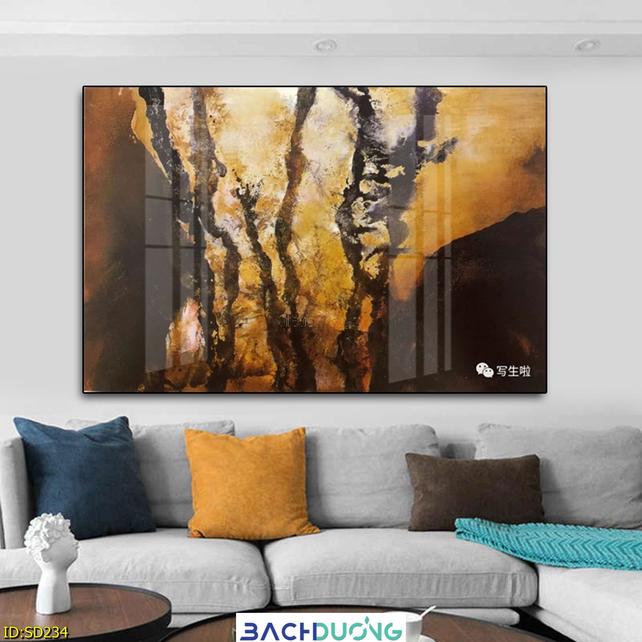  Tranh trang trí trừu tượng SD234 