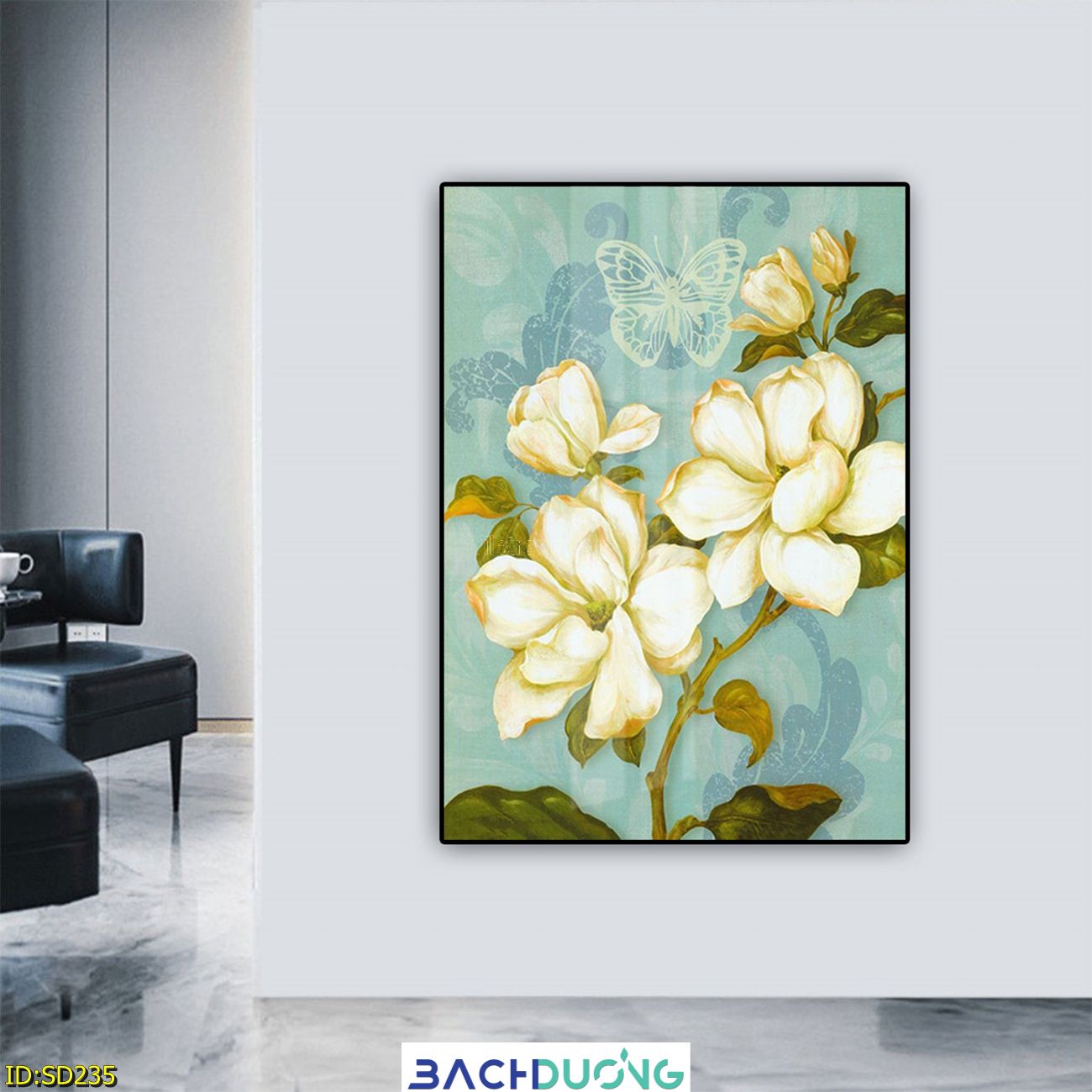 Tranh trang trí Nhành hoa SD235 