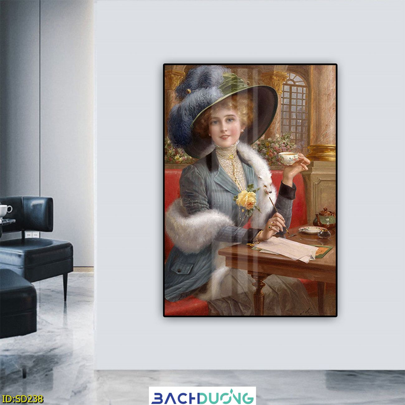  Tranh trang trí Phụ nữ quý tộc SD238 