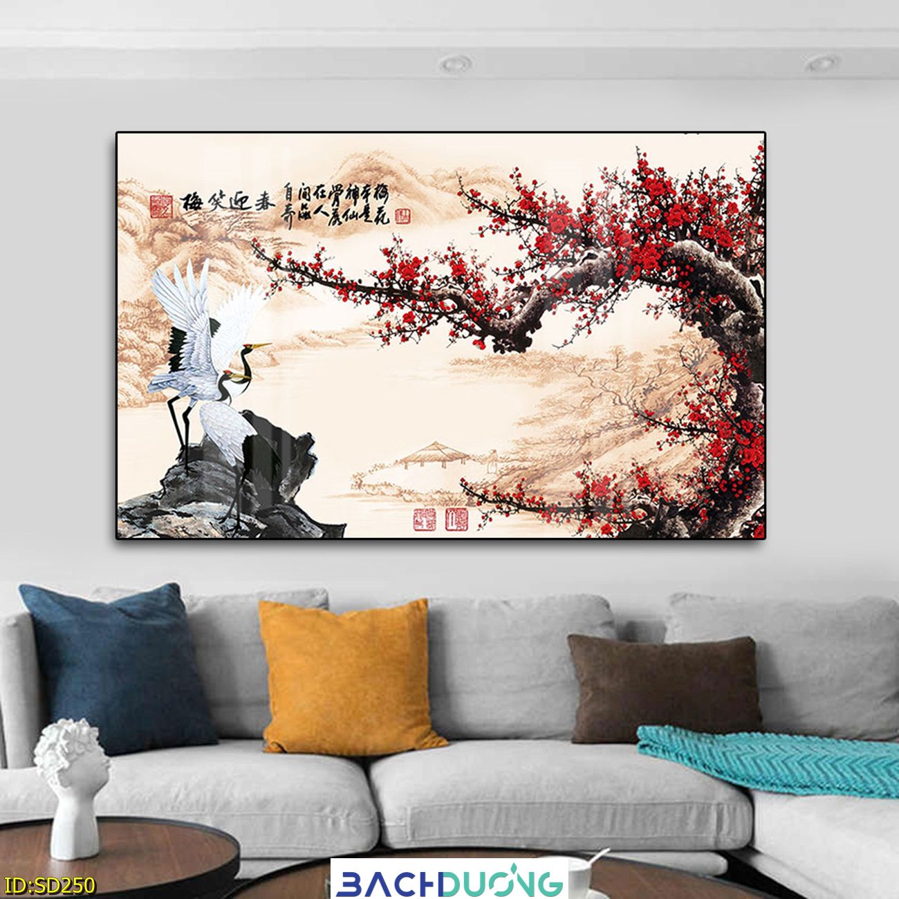  Tranh trang trí Phong cảnh hữu tình SD250 