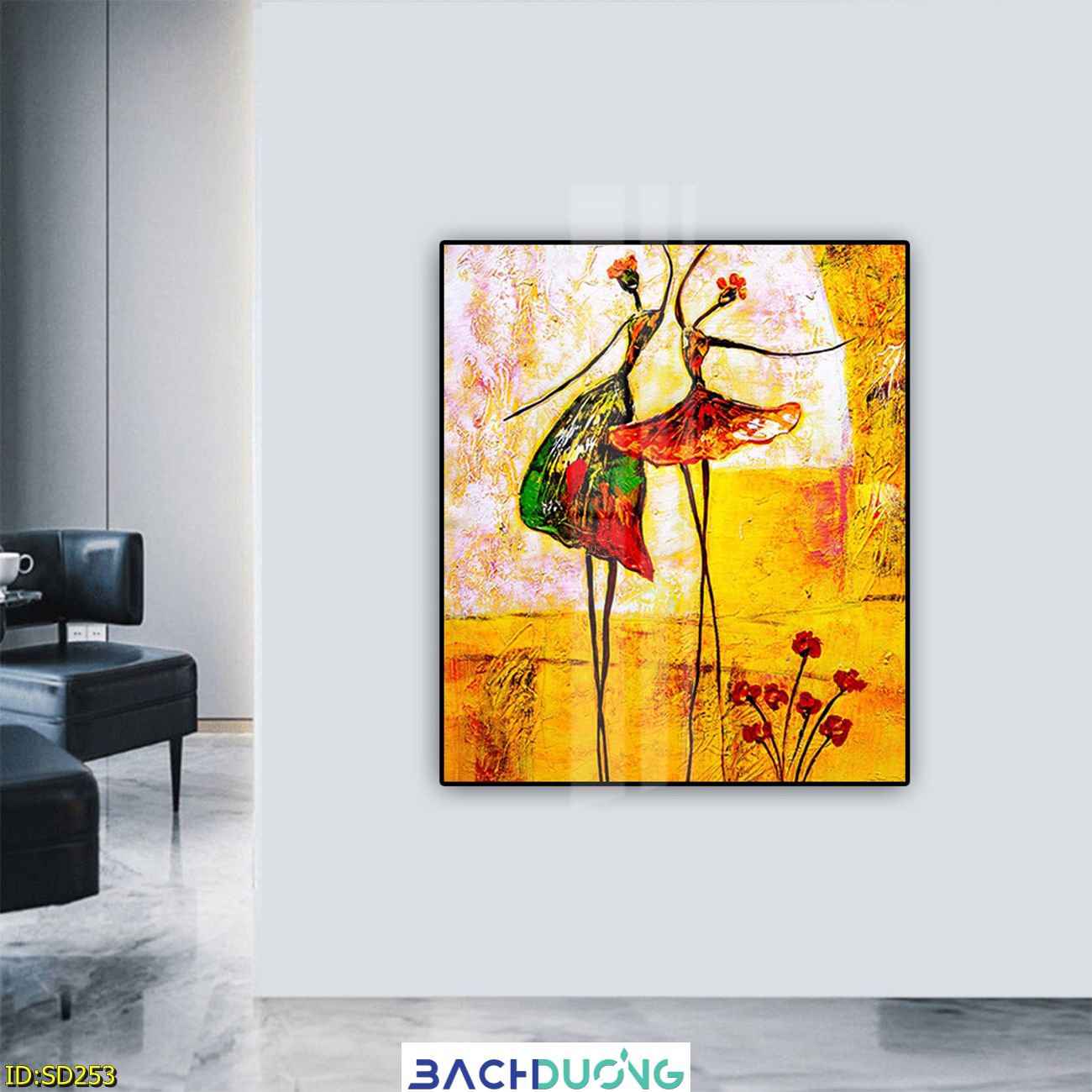  Tranh trang trí trừu tượng SD253 