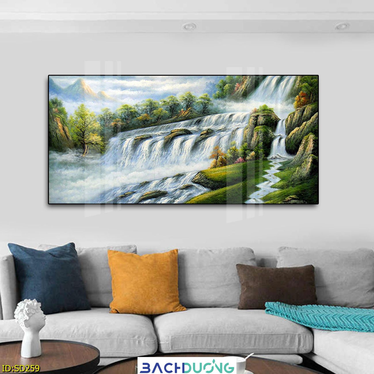  Tranh trang trí Thác nước SD259 