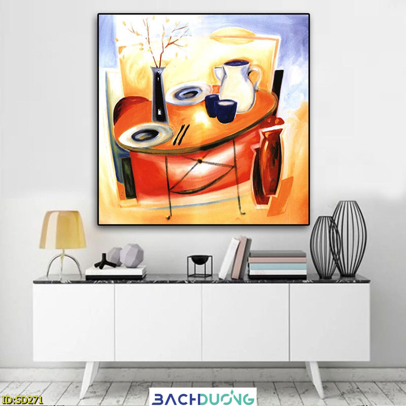  Tranh trang trí trừu tượng SD271 