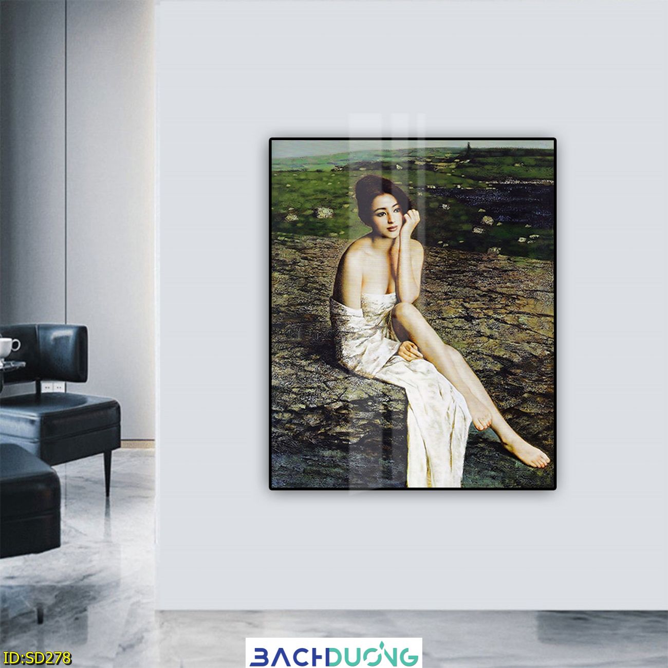  Tranh trang trí Cô gái quyến rũ SD278 