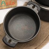  Nồi chống dính vân đá đáy từ Bennix Terra công nghệ Hàn Quốc size 18/20/24cm, hàng chính hãng 