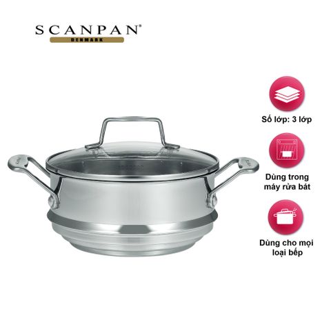  Vỉ hấp inox Scanpan Impact 71152000 