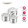 Bộ nồi inox từ Scanpan Impact 3 chiếc 71060000