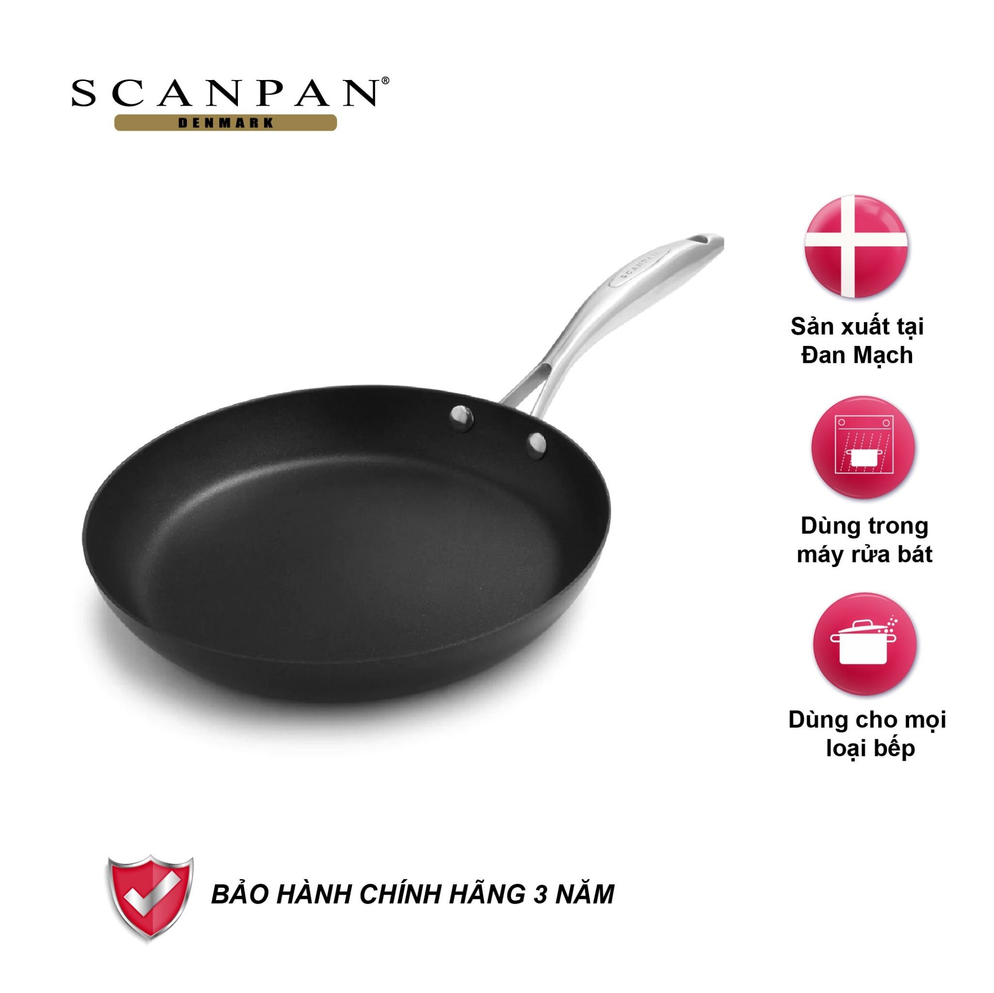 Chảo chống dính từ Scanpan PRO IQ 26cm 68002600