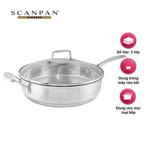  Chảo inox sâu lòng Scanpan Impact 28cm 71102800 