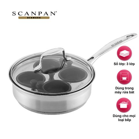  Chảo inox sâu lòng Scanpan Impact 20cm 71200000 