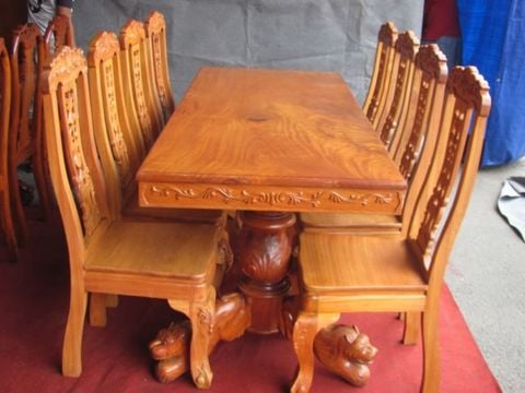 Bộ bàn ghế phòng ăn 01