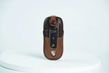  Bao Da Chìa Khóa Porche - Da Horween Shell Cordovan và Da Cá Sấu Alligator. 