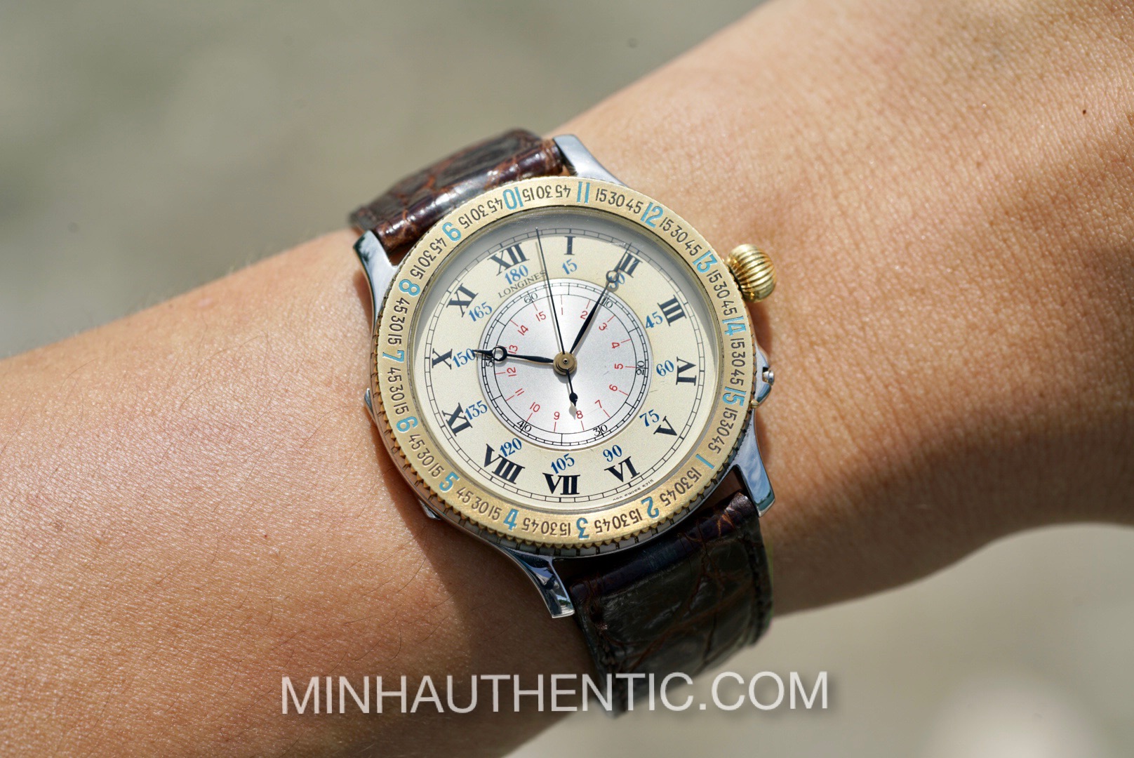 longines lindbergh gold