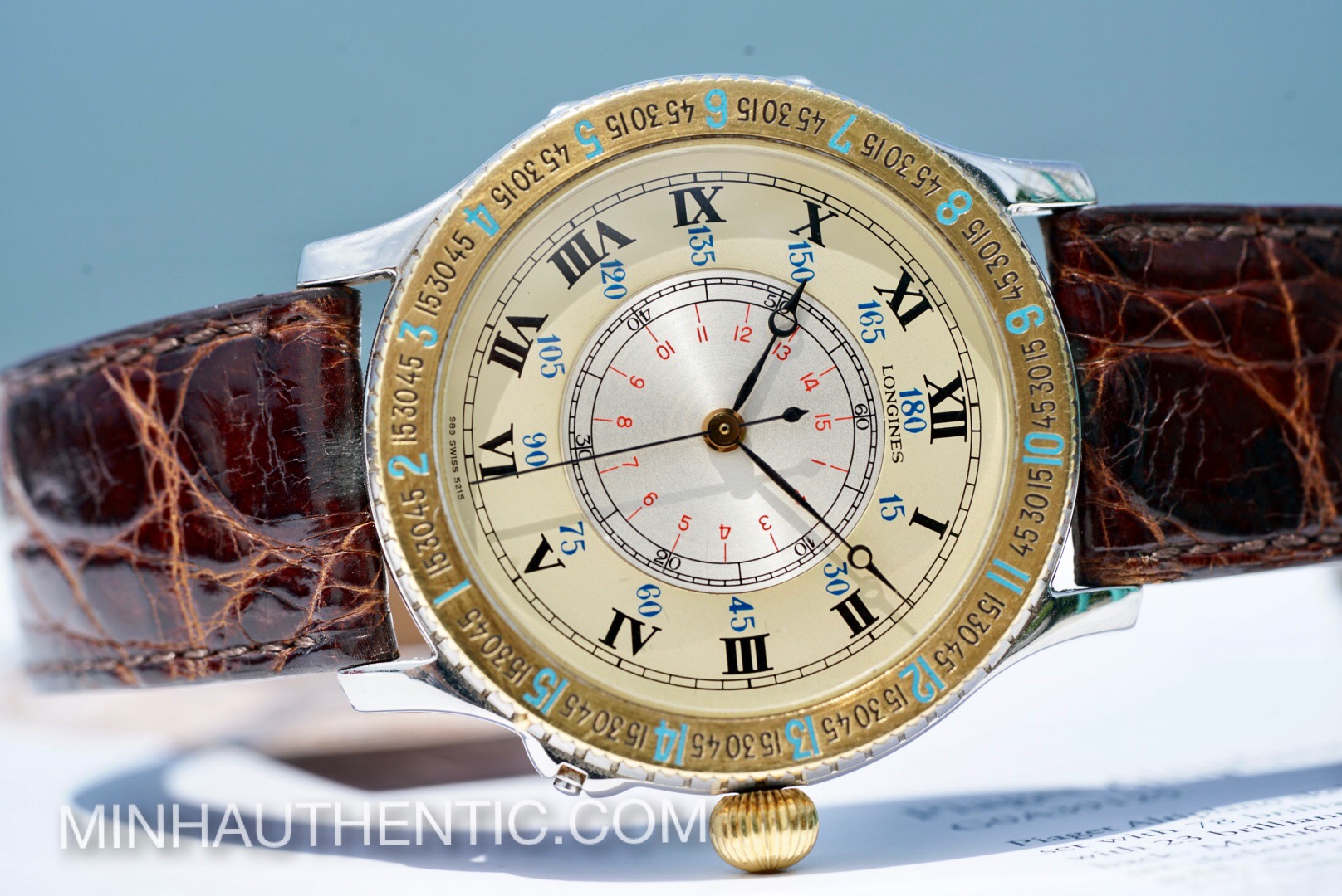 longines lindbergh gold