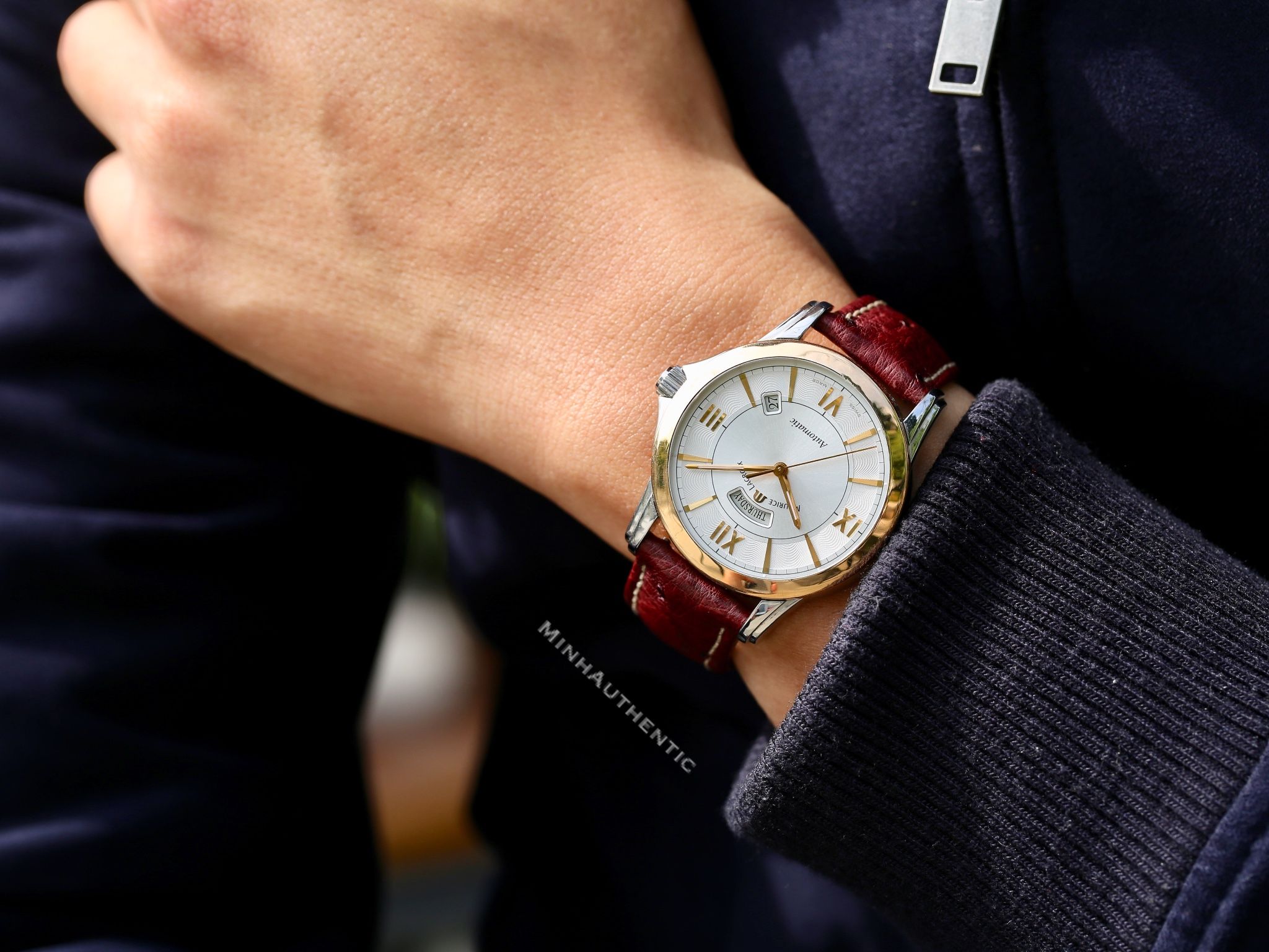 Maurice Lacroix Pontos Automatic Pt6058 Ps101 11e Minh Authentic