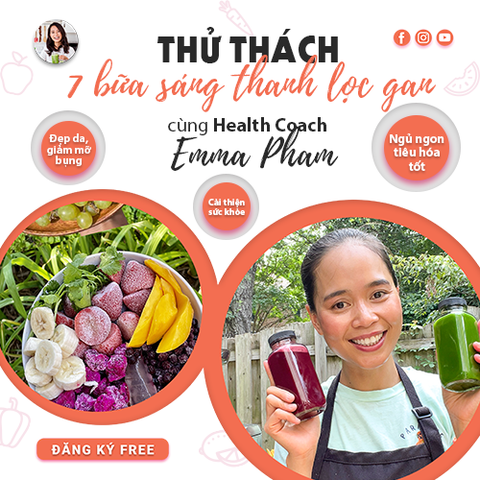 THỰC ĐƠN 7 BỮA SÁNG THANH LỌC GAN