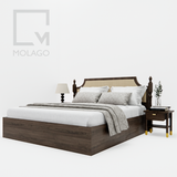 Trọn bộ phòng ngủ đôi 1m6/1m8 - 10 Món Heaven's Gate|Molago