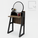 Gương trang điểm tròn treo tường - D007 Miniwa|Molago