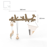 Trọn bộ phòng ngủ đơn 1m2/1m4 - 6 món-Rattan|Molago