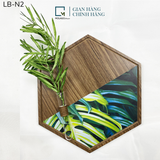 BỘ LỤC GIÁC TRANG TRÍ NÂU - LB -N