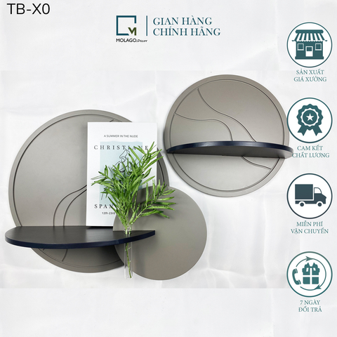 BỘ KỆ DÁN TƯỜNG TRÒN - TB-X